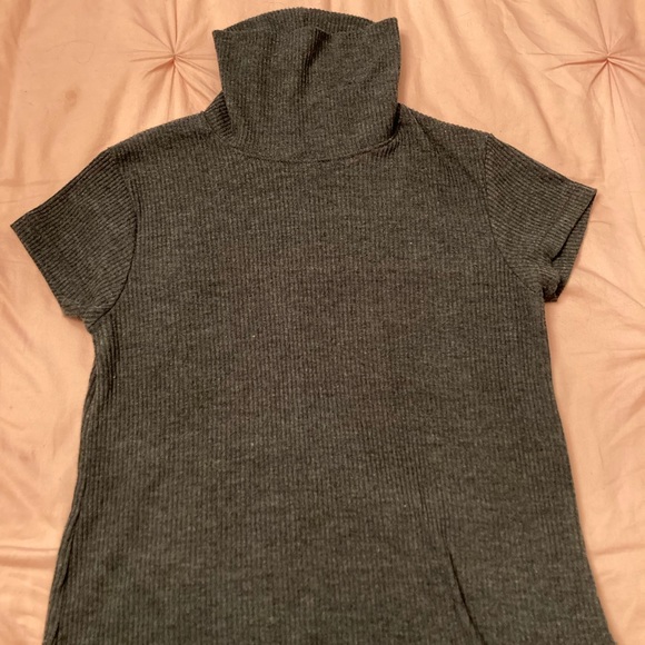 Brandy Melville/John Galt Grey Turtleneck - Picture 1 of 3